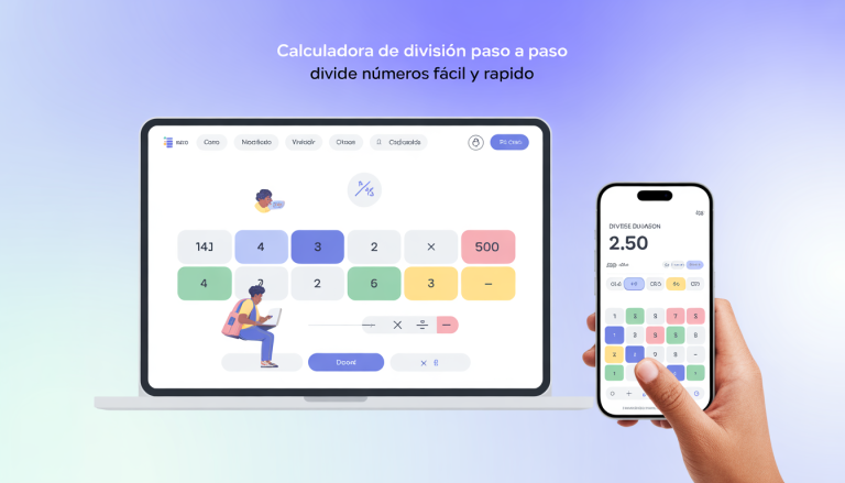 La calculadora Alicia División